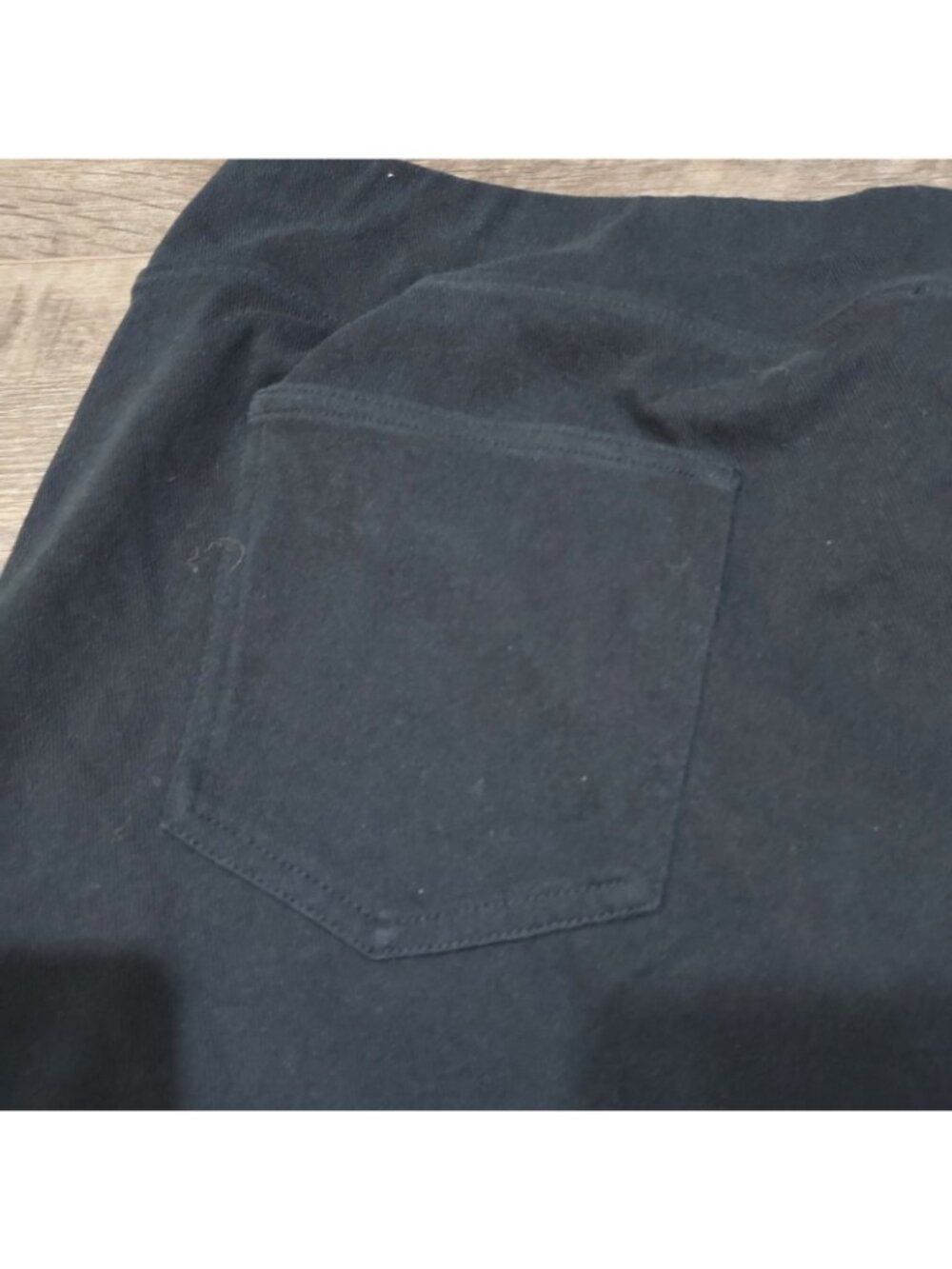 Pant Suite Drapers & Damons Black Button Shacket Size 1X Multi Colored Buttons - Picture 16 of 16